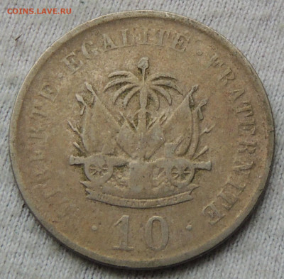 Гаити 10 сантимов 1906 до 04.02.2025 - Гаити 10 сантимов 1906.JPG