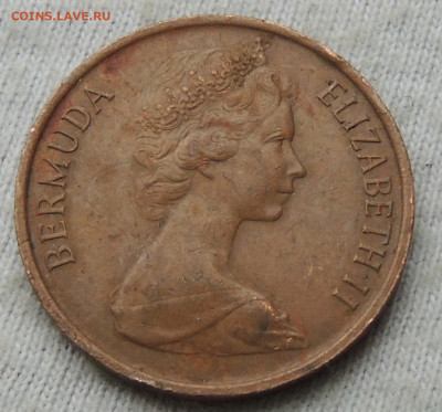 Бермуды 1 цент 1970 до 04.02.2025 - Бермуды 1 цент 70 .JPG