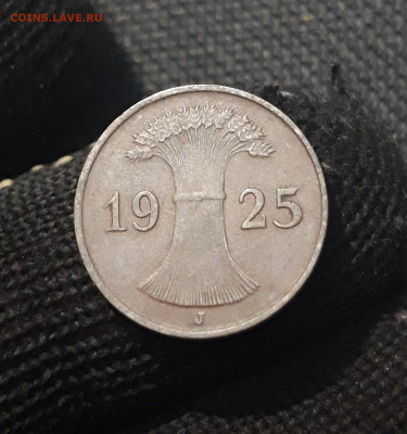 ГЕРМАНИЯ 1 пфенниг 1925 года J До 07.02 - 20241230_200332