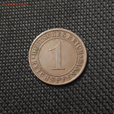 ГЕРМАНИЯ 1 пфенниг 1925 года J До 07.02 - 20241230_200309