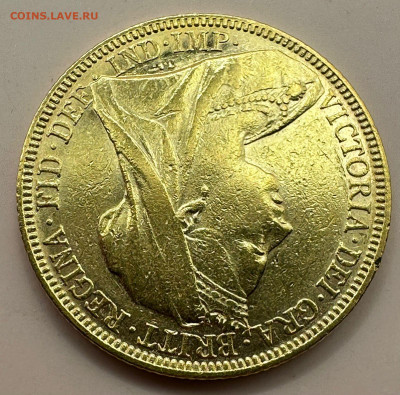 Соверен . 1896. Великобритания Короткий. 2.02 в 22.00. - da827a4f-6d11-494c-8103-ab1f7f0e5de7