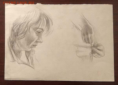 Ия руки со спицами зарисовки Вязовиков В.Г. 1992 г. - зарисовка-карандаш_Ия-руки-1992_1