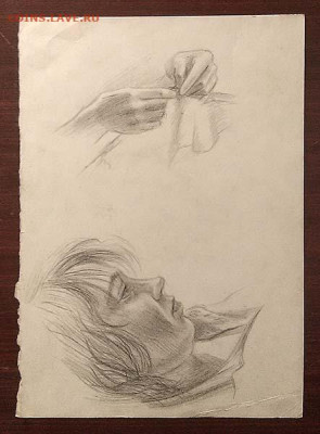 Ия руки со спицами зарисовки Вязовиков В.Г. 1992 г. - зарисовка-карандаш_Ия-руки-1992_2