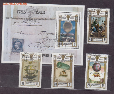КНДР 1983 воздушные шары 4м+блок до 08 02 - 13