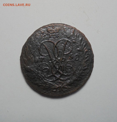 2 копейки 1758 года. Надпись сверху. До 06.02.2025 - 01.JPG