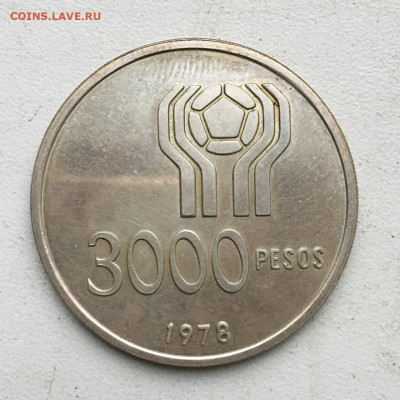 Аргентина 3000 песо 1978. До 08.02.2025. - IMG-20250130-WA0040