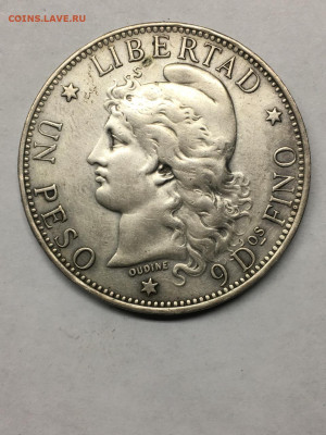 Аргентина. 1 песо 1882. До 08.02.2025. - IMG-20250129-WA0000