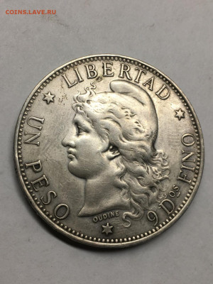 Аргентина. 1 песо 1882. До 08.02.2025. - IMG-20250129-WA0013