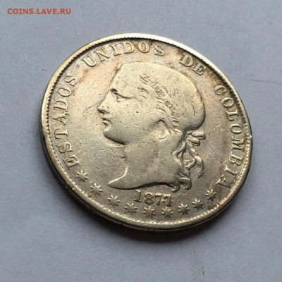 Колумбия. 50 сентаво 1877. До 08.02.2025. - IMG-20250202-WA0006
