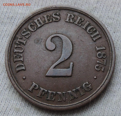 Германия 2 пфеннига 1875 до 06.02.2025 - Германия 2 пфеннига 1875.JPG