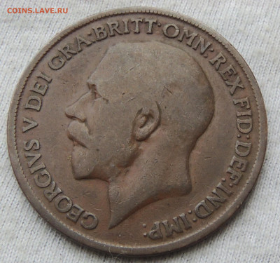 Великобритания 1 пенни 1918 KN до 06.02.2025 - Великобритания 1 пенни 1918 KN .JPG