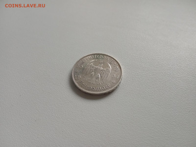 5 рейхсмарок 1934 III рейх, Кирха подписная, Берлин - 6