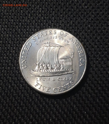 5 центов 2004 г. (Р) 200 лет экспедиции... ЛОДКА До 09.02 - 20250203_203615