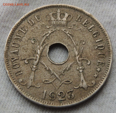 Бельгия 25 сантимов 1923 до 06.02.2025 - Бельгия 25 сантимов 23 .JPG