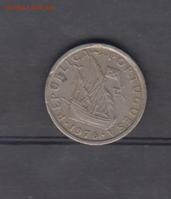Португалия 1976 2,5 эскудо до 09 02 - 46а