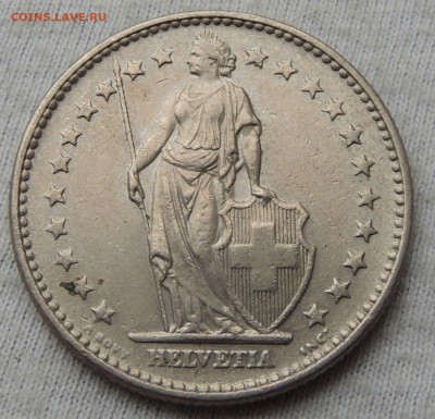 Швейцария 2 франка 1968 до 06.02.2025 - Швейцария 2 франка 68 .JPG
