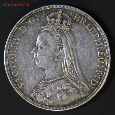 Великобритания 1 крона 1889 до 7.02 в 22:10 - Великобритания 1 крона 1889_2.JPG
