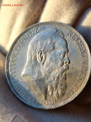 Германия 3 марки 1911 г. Серебро 900 до 09.02 в 22:00 (МСК) - photo1720458010 (1)
