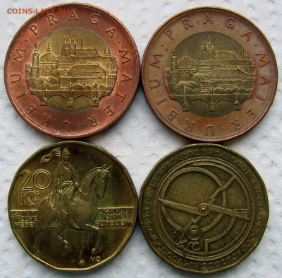 Литва 2 лита, Чехия 20 и 50 крон (8 юбил.монет). До 09.02.25 - 1.JPG