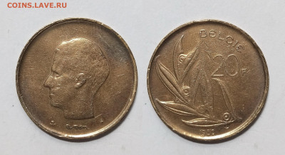 Бельгия 20 франков 1980 г BELGIE на голландском - 7.02 - IMG_20250118_102627