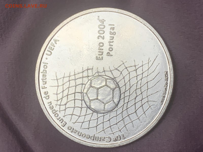 1000 эскудо 2001 ЧЕ Португалия, серебро 925 до 09.02.2025 - F1692AF1-78D8-4B35-9CE8-6CF7A17F2BF1