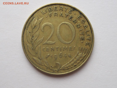 20 сантимов 1964 Франция 08.02 22:00 - IMG_9672.JPG