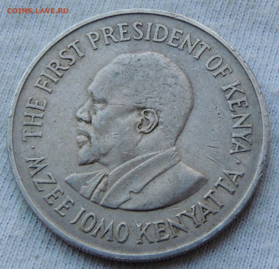 Кения 1 шиллинг 1971 до 09.02.2025 - Кения 1 шиллинг 71 .JPG