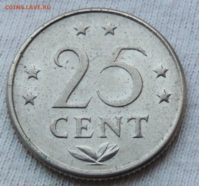 Нидерландские Антильские о-ва 25 центов 1970 до 09.02.2025 - Нидерландские Антильские острова 25 центов 70.JPG