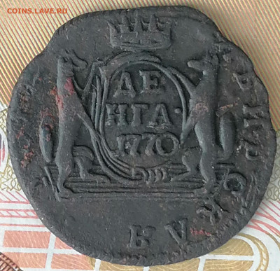 денга сибирская 1770 км - денга1770