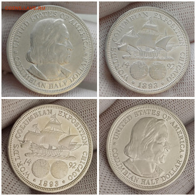 США 50 центов 1893 Колумб - Polish_20250208_175728894