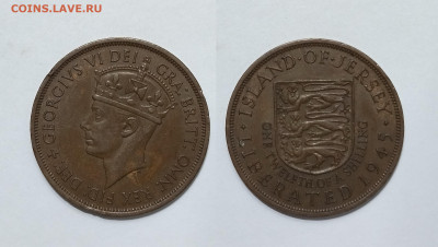 12 шиллинга 1945 г Георг VI, освобождение - 10.02 - IMG_20250120_192501