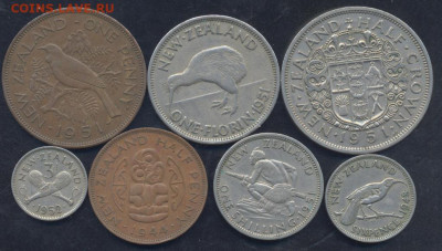 2 пенни- полукрона 1944-1952 г.г. - Георг Шестой