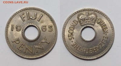 Фиджи 1 пенни 1965 г Елизавета II - 10.02 - IMG_20250118_193452
