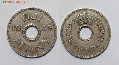 Фиджи 1 пенни 1935 года Георг V - 10.02 - IMG_20250118_193703