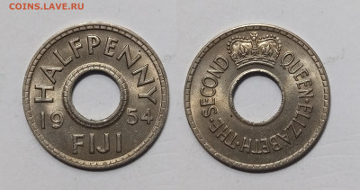 2 пенни 1954 года Елизавета II без обращения - 10.02 - IMG_20250118_193820_1
