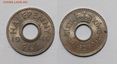 2 пенни 1949 года Георг шестой - 10.02 - IMG_20250118_193848