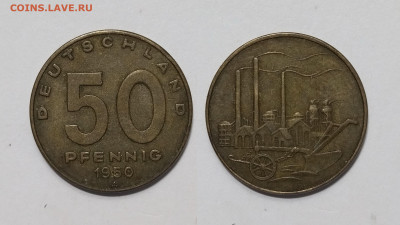 ГДР 50 пфеннигов 1950 года - 10.02 - IMG_20250118_101356