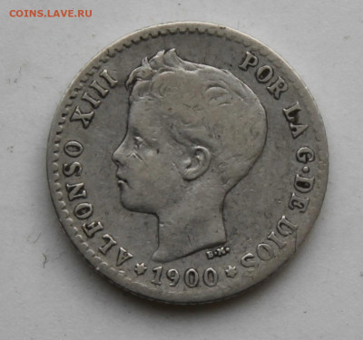 Испания 50 центов 1900 год - IMG_0493.JPG