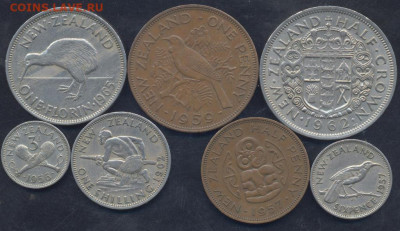 2 пенни- полукрона 1956-1965 г.г. - Елизавета Вторая