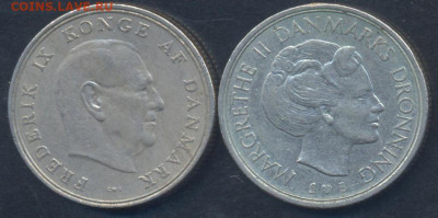 Дания 1 крона 1962 г.11.02.2025 г. 22 -00 МСК. - Дания