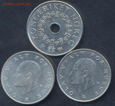 Норвегия 1 крона 1976 г.11.02.2025 г. 22 -00 МСК. - Норвегия1