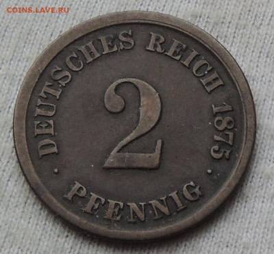 Германия 2 пфеннига 1875 до 12.02.2025 - Германия 2 пфеннига 1875 D.JPG