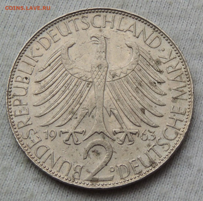 Германия 2 марки 1963 до 12.02.2025 - Германия 2 марки 63.JPG