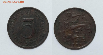 Эстония 5 сенти 1931 года - 13.02 - IMG_20250120_191237