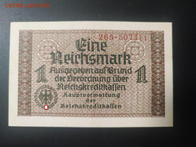1 рейхсмарка, Германия до 17.02.2025 года в 22.00 - 2