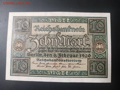 10 марок 1920 года, Германия до 17.02.25 в 22.00 - photo_2025-02-01_00-02-32