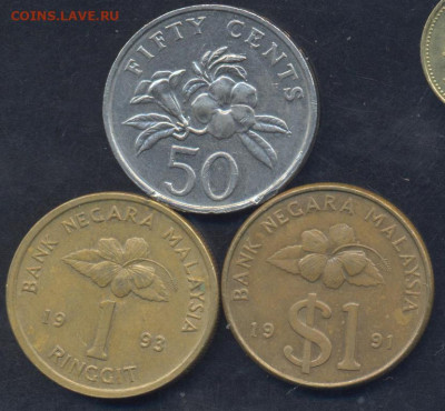 Малайзия 1 рингит 1993 г.14.02.2025 г. 22 -00 МСК. - Малайзия