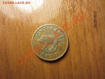 БЕРМУДЫ  1 цент 1970. - IMG_2479