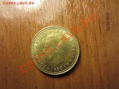 ИСПАНИЯ 1 песета 1980 ФУТБОЛ. - IMG_2482