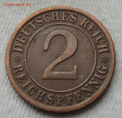 Германия 2 рейхспфеннига 1924 до 16.02.2025 - Германия 2 рейхспфеннига 24.JPG